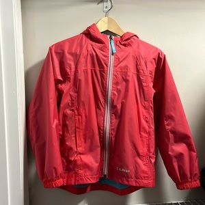 L.L. Bean Girls Rain Jacket